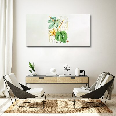 Tablou canvas Motiv floral in culori pastelate
