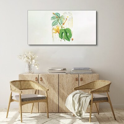Tablou canvas Motiv floral in culori pastelate