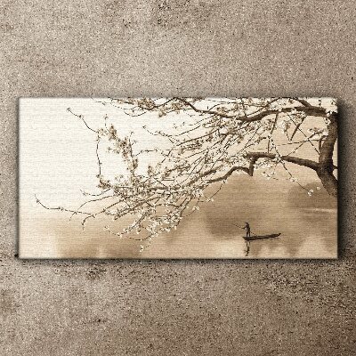 Tablou canvas Peisaj în tonuri sepia