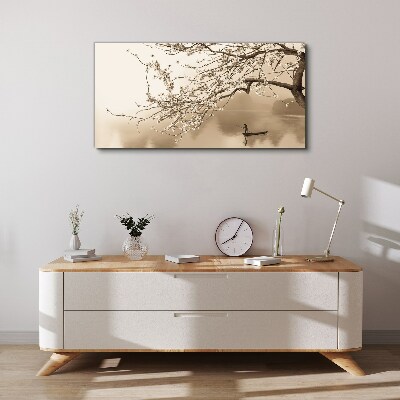 Tablou canvas Peisaj în tonuri sepia