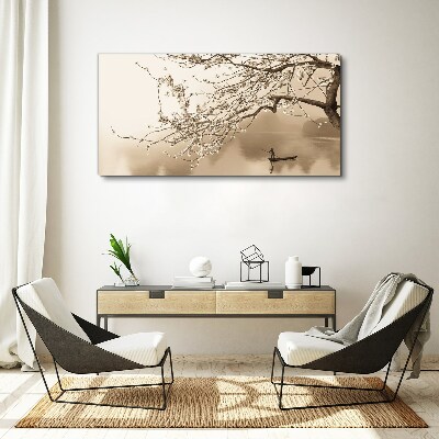 Tablou canvas Peisaj în tonuri sepia