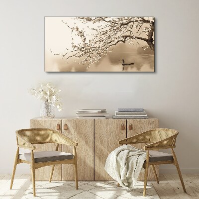 Tablou canvas Peisaj în tonuri sepia