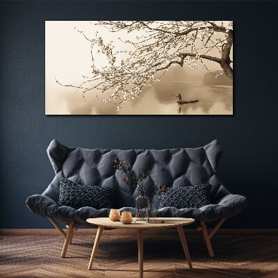 Tablou canvas Peisaj în tonuri sepia