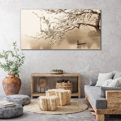 Tablou canvas Peisaj în tonuri sepia