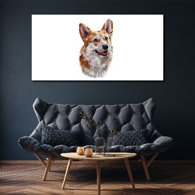 Tablou canvas Câine animal abstract