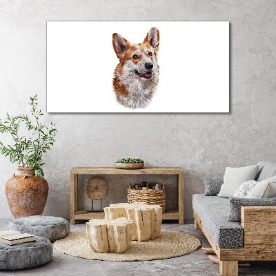 Tablou canvas Câine animal abstract