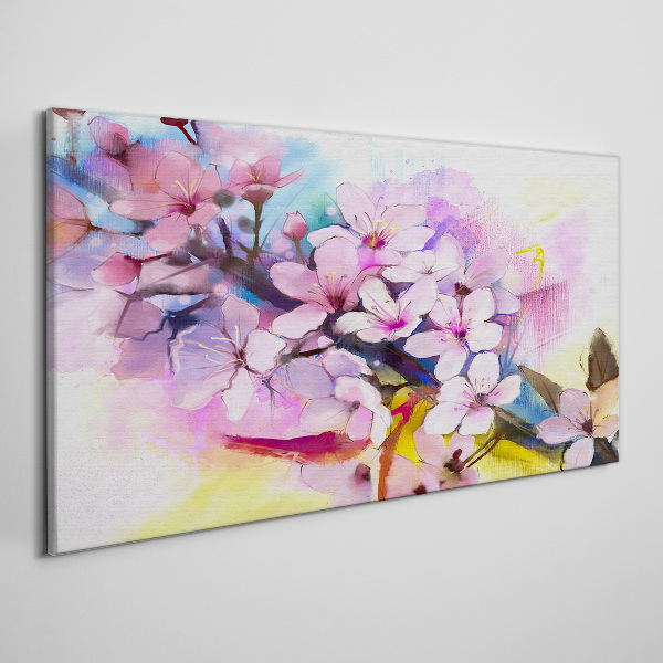 Tablou canvas Explozie florală de culori
