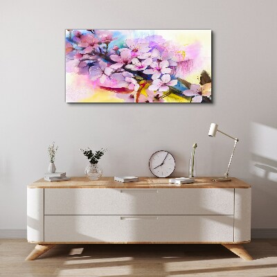 Tablou canvas Explozie florală de culori