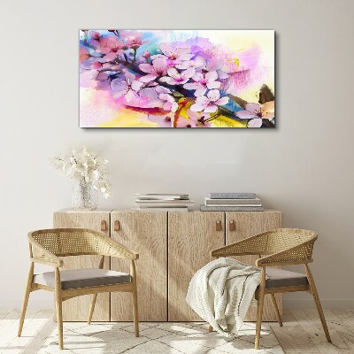 Tablou canvas Explozie florală de culori