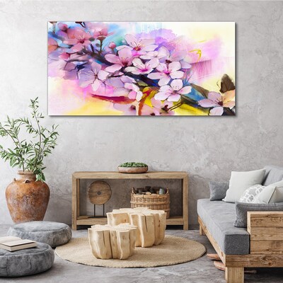 Tablou canvas Explozie florală de culori