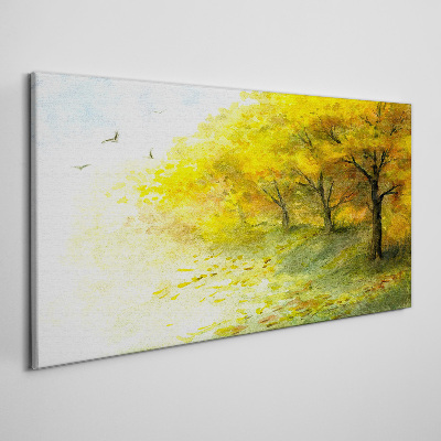 Tablou canvas Abstract Nature Birds