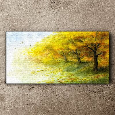 Tablou canvas Toamnă de aur în parc