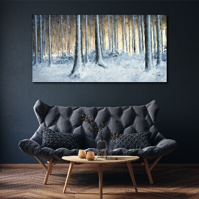 Tablou canvas Abstract Winter Dreaming Natura