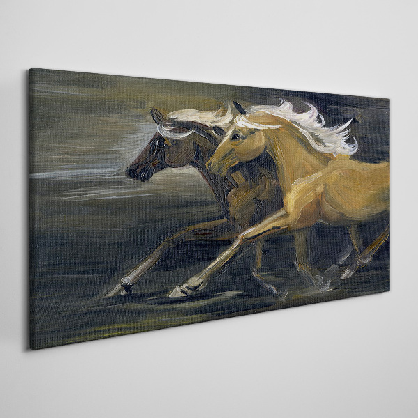 Tablou canvas Cai care alergă