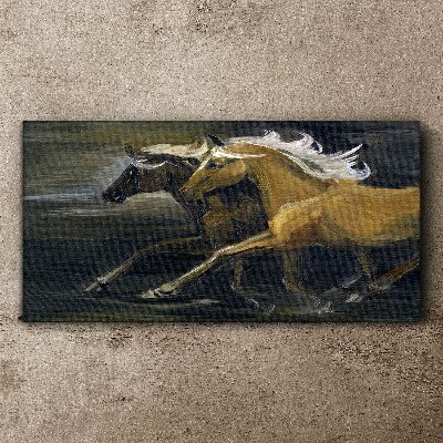 Tablou canvas Cai care alergă