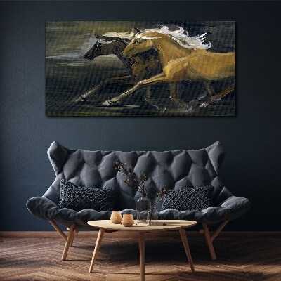 Tablou canvas Cai care alergă
