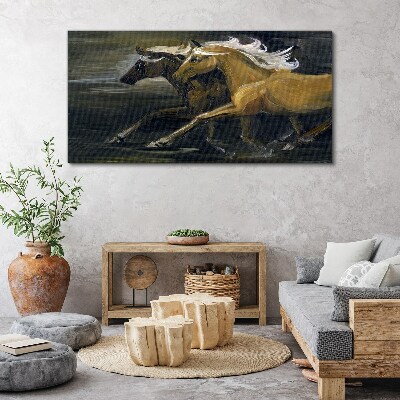 Tablou canvas Cai care alergă