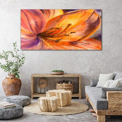 Tablou canvas Flori abstracte ale naturii