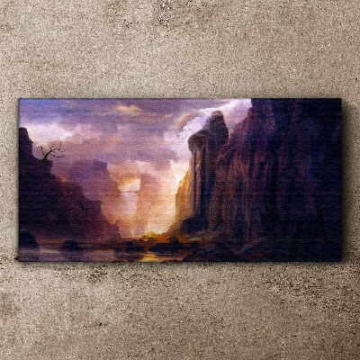Tablou canvas Peisaje de munte magice