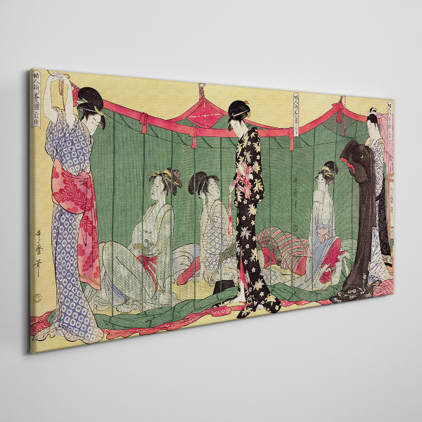 Tablou canvas O scenă din viața de zi cu zi japoneză