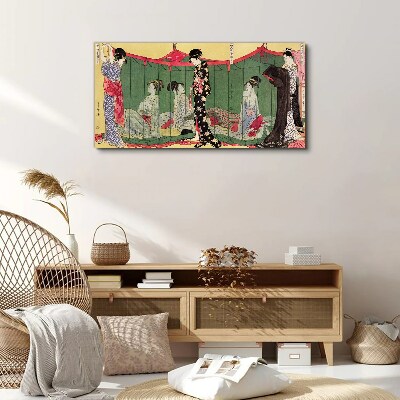 Tablou canvas O scenă din viața de zi cu zi japoneză