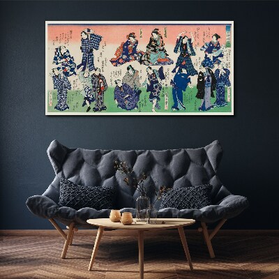 Tablou canvas Dansuri tradiționale japoneze