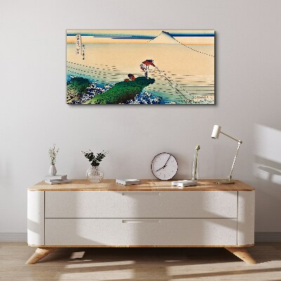 Tablou canvas Pescarii de pe mal