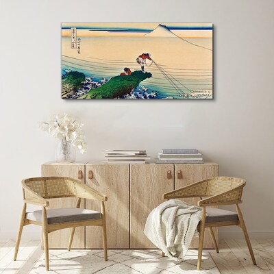 Tablou canvas Pescarii de pe mal