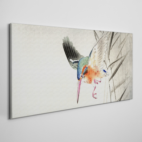 Tablou canvas Zborul vesel al kingfisherului