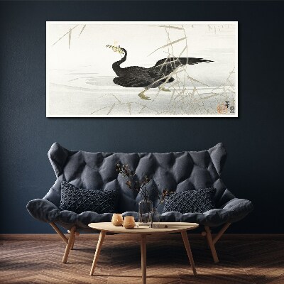 Tablou canvas Asia Lake Animal Bird