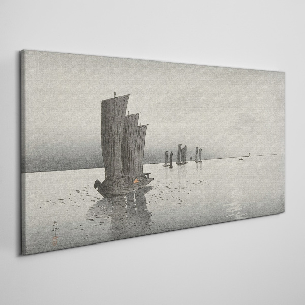 Tablou canvas O călătorie liniștită pe ape