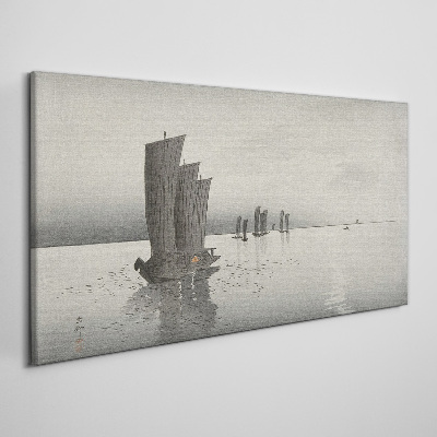 Tablou canvas O călătorie liniștită pe ape