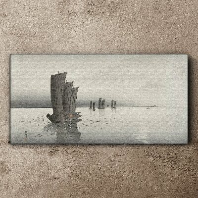 Tablou canvas O călătorie liniștită pe ape