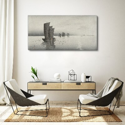 Tablou canvas O călătorie liniștită pe ape