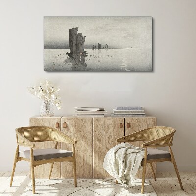Tablou canvas O călătorie liniștită pe ape