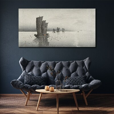 Tablou canvas O călătorie liniștită pe ape