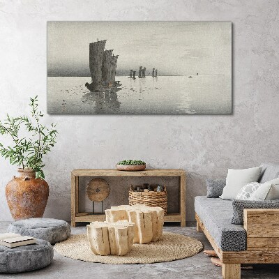 Tablou canvas O călătorie liniștită pe ape
