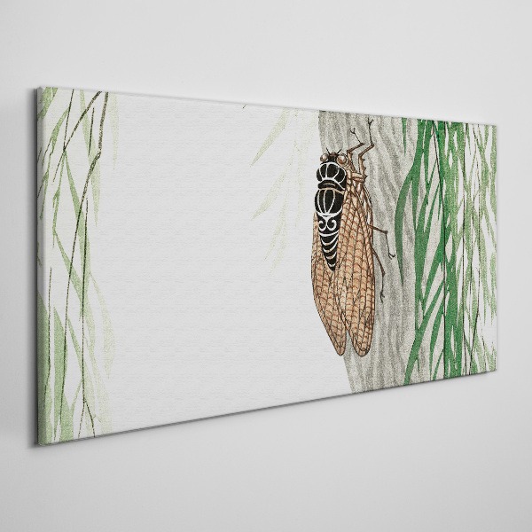 Tablou canvas Ciripit în verde