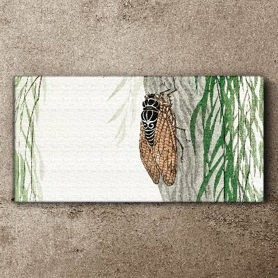 Tablou canvas Frunze de copac Insectă asiatică