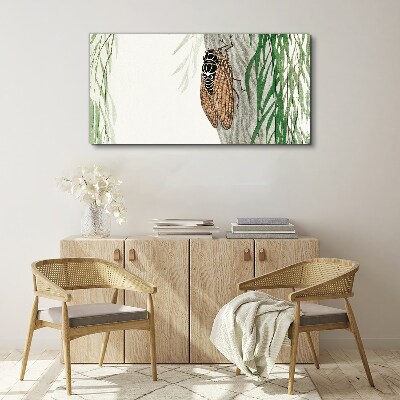 Tablou canvas Ciripit în verde