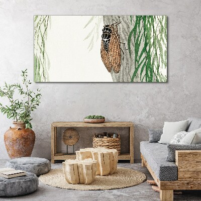 Tablou canvas Ciripit în verde
