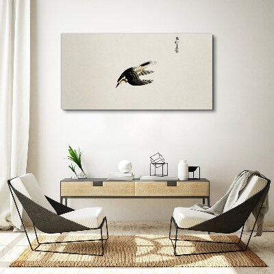 Tablou canvas Zborul unei păsări în tăcere