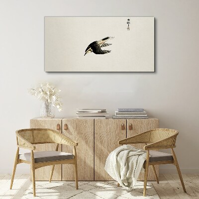 Tablou canvas Zborul unei păsări în tăcere