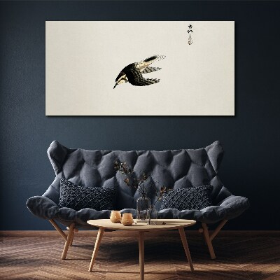 Tablou canvas Zborul unei păsări în tăcere