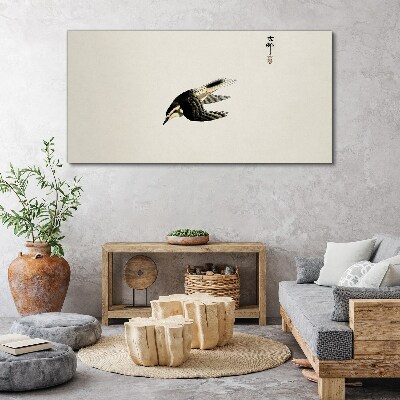 Tablou canvas Zborul unei păsări în tăcere