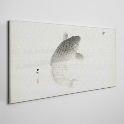 Tablou canvas Koi în apă plată