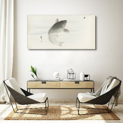 Tablou canvas Koi în apă plată