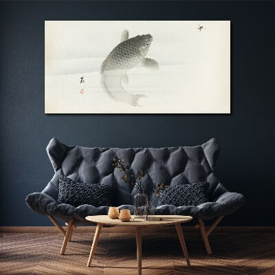 Tablou canvas Koi în apă plată