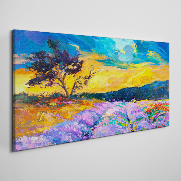 Tablou canvas Peisaj în culorile apusului