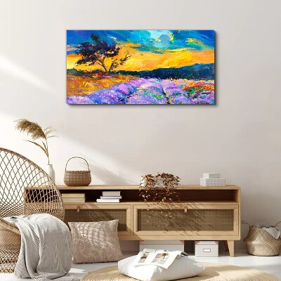 Tablou canvas Peisaj în culorile apusului